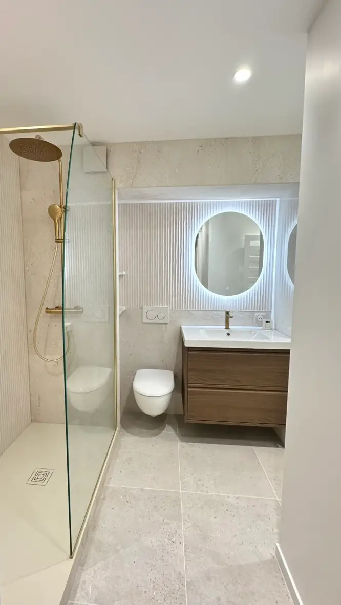Salle de bain réalisé par Studio Rêvoir