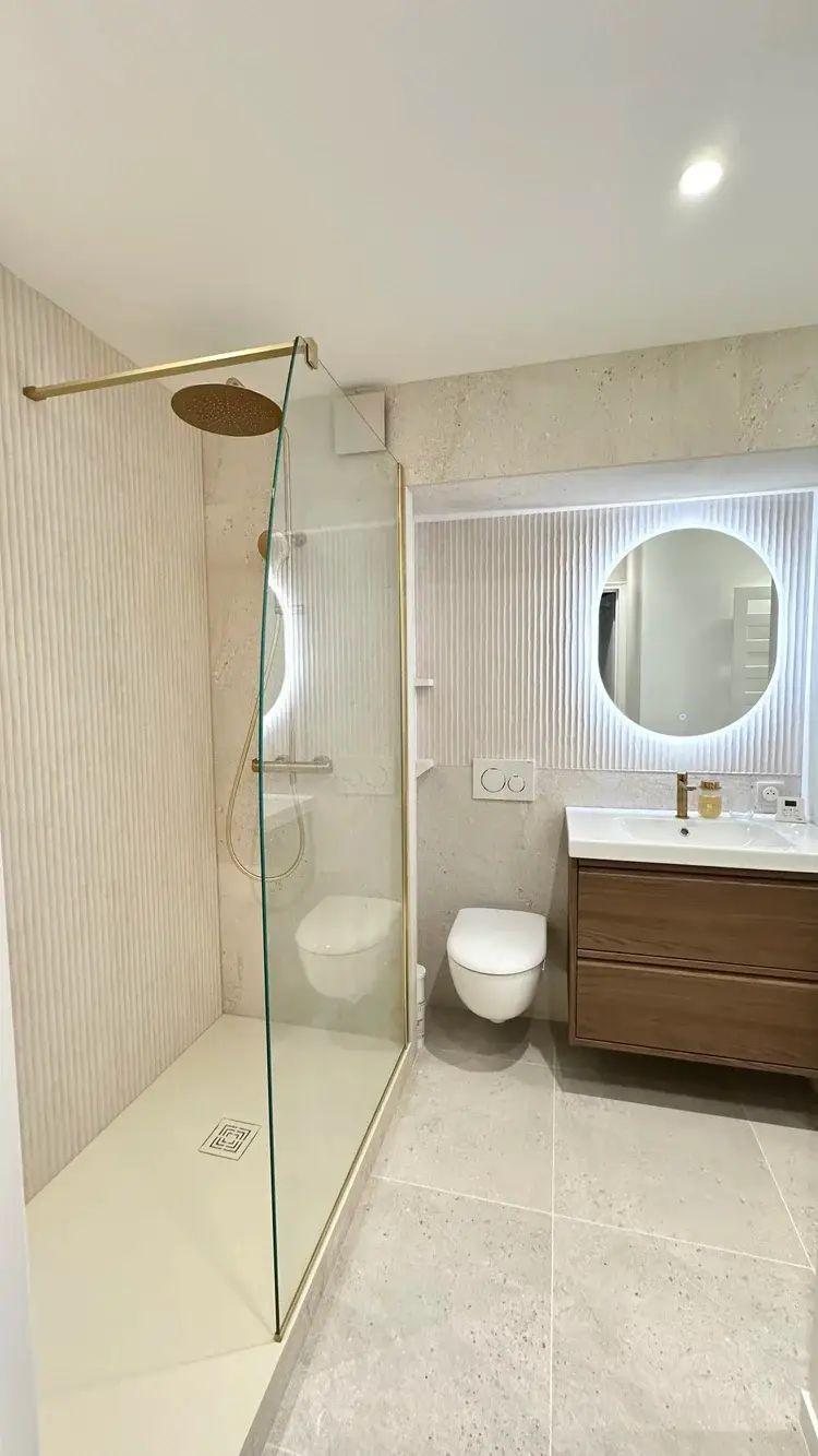 Salle de douche - Design d'espace